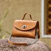 2025 Autumn Winter Elegant High-end Genuine Leather Women's Bag Simple Fashion Style Cowhide Shoulder Bag Commuting Daily Small Square Bag