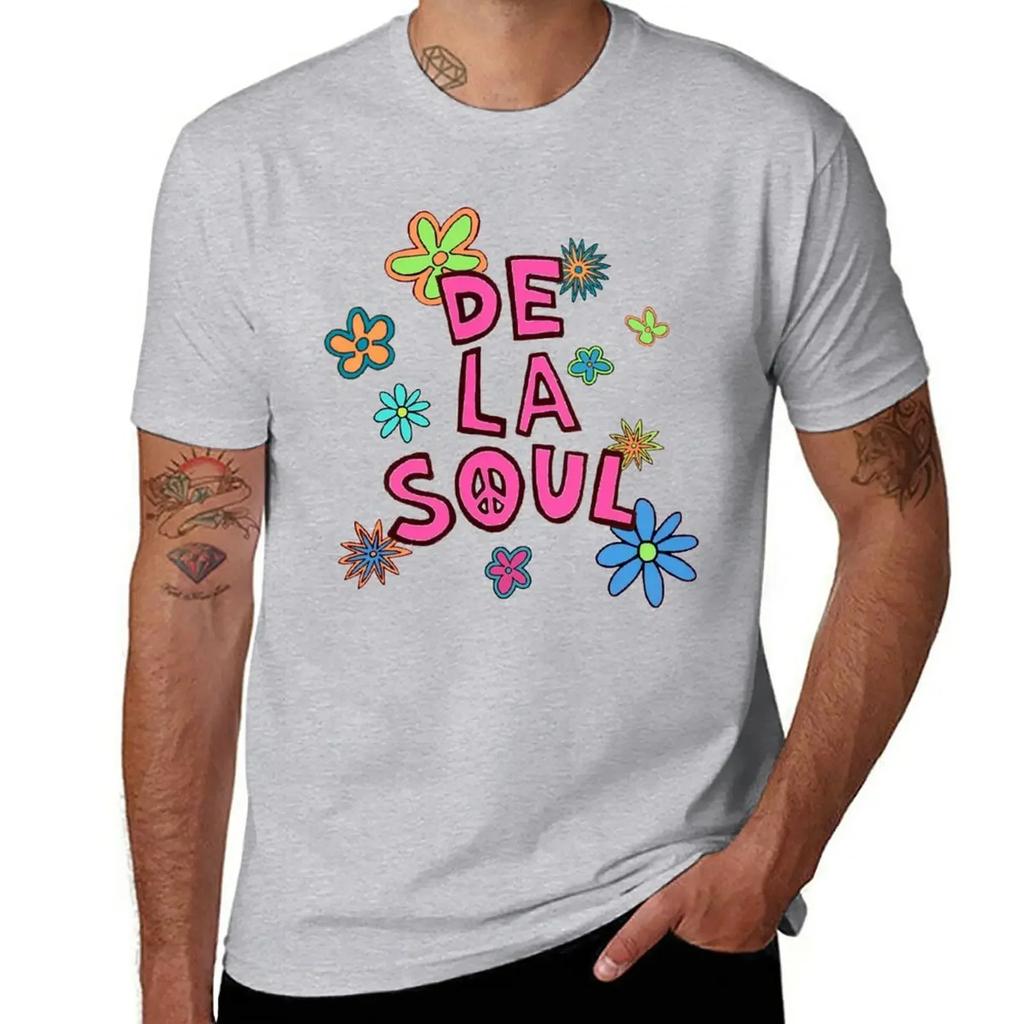 De La Soul T-Shirt boys animal print plus size tops Blouse men workout shirt