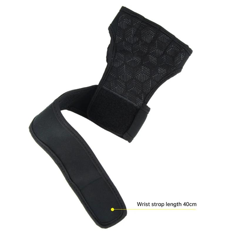 1 Pair Weight Lifting Training Gloves Women Men Fitness Active Body Building Gymnastics Grips Gym Hand Palm Protector Gloves