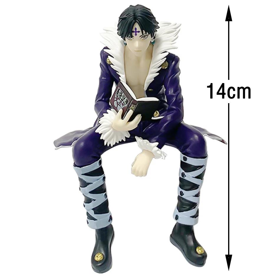 13 см Фигурка Аниме Hunter×Hunter Трупа Фантомов Хисока Фигурка Действия Стопор для Лапши Украшение Комнаты Стопор для Лапши Модель из ПВХ Игрушки