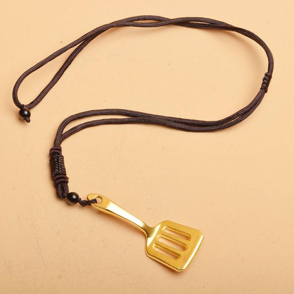 LOL TFT Teamfight Tactics Keychain Necklace Figure Game Peripheral Mini Gold Shovel Keychain