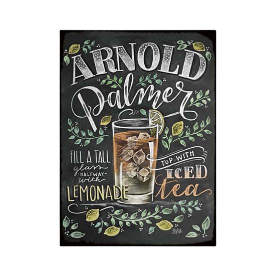 Wall Poster Exquisite Long Lasting Convenient Hanging Smooth Surface Anti-fade DIY Creative Retro European Style Metal Poster