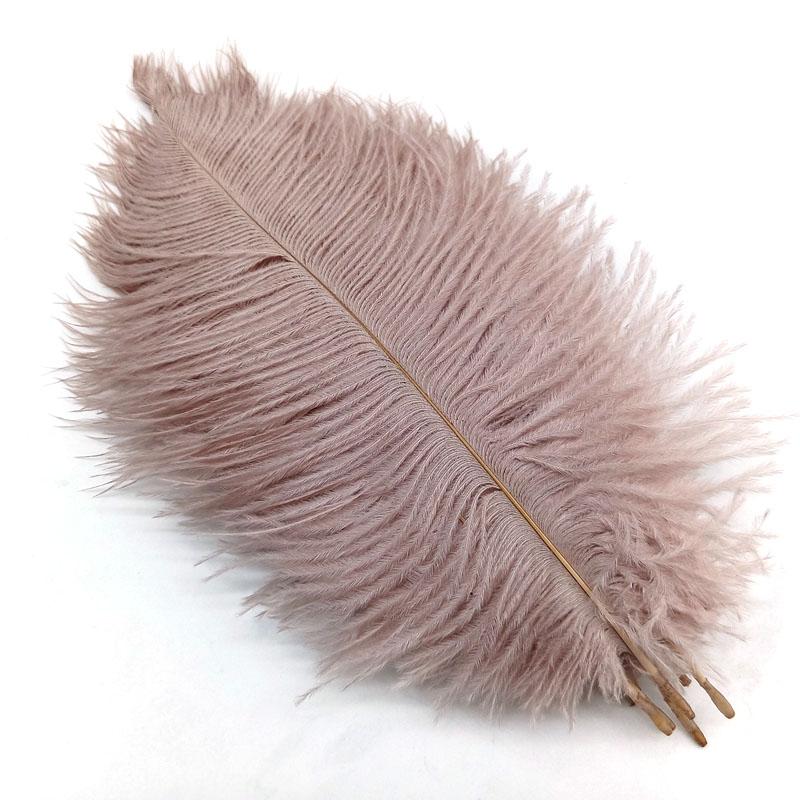10Pcs Ostrich Feathers Wedding Centerpiece For Needlework Crafts Material DIY Decoration Carnival Headdress Accessories Plumes