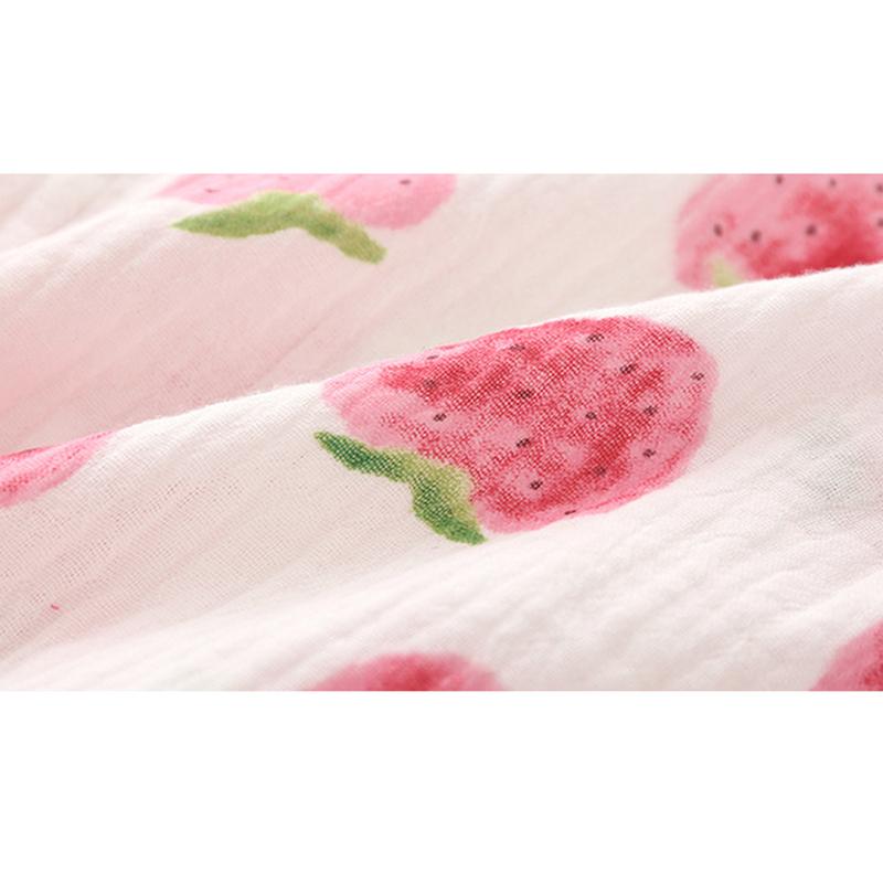 KIDDIEZOOM Infant Boy Girl Cute Print Short Sleeves Soft and Breathable Crepe Print Bodysuitfor Summer