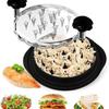 Инструмент для измельчения курицы, сепаратор мяса, измельчитель, машина для измельчения с крышкой для измельчения курицы, свинины, говядины, кухонный инструмент