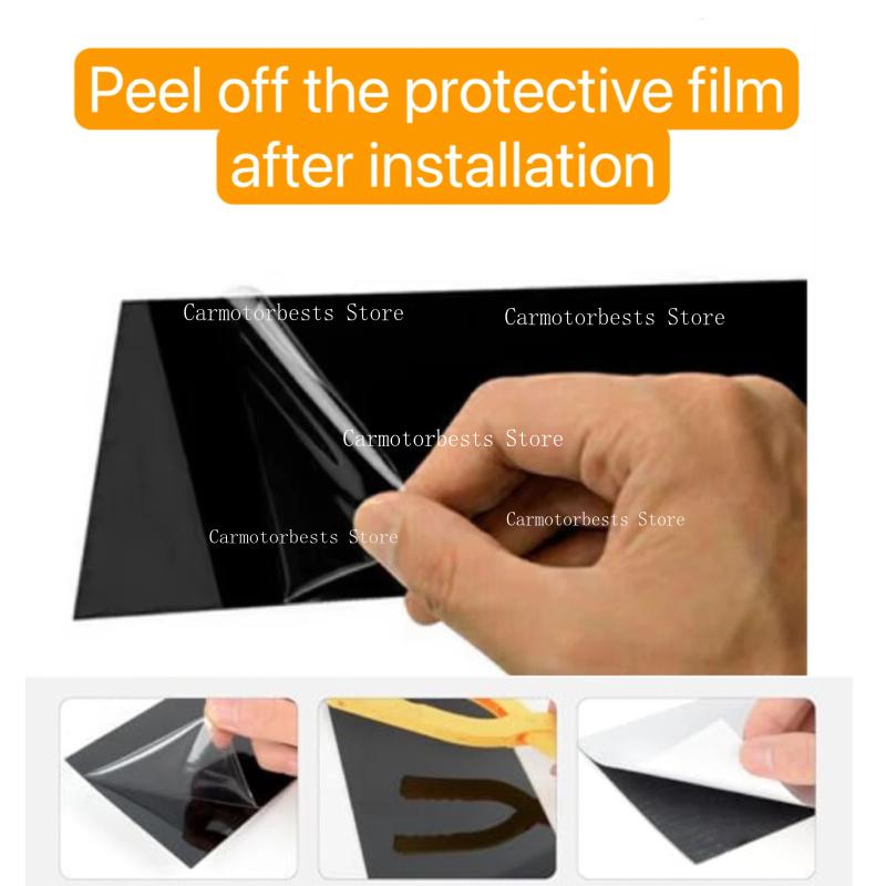 6PCS Glossy Black Pillar Post Window Trim Fit For KIA Seltos KX3 2019 2020-2023   Silver Carbon Door Moulding  Sticker Cover