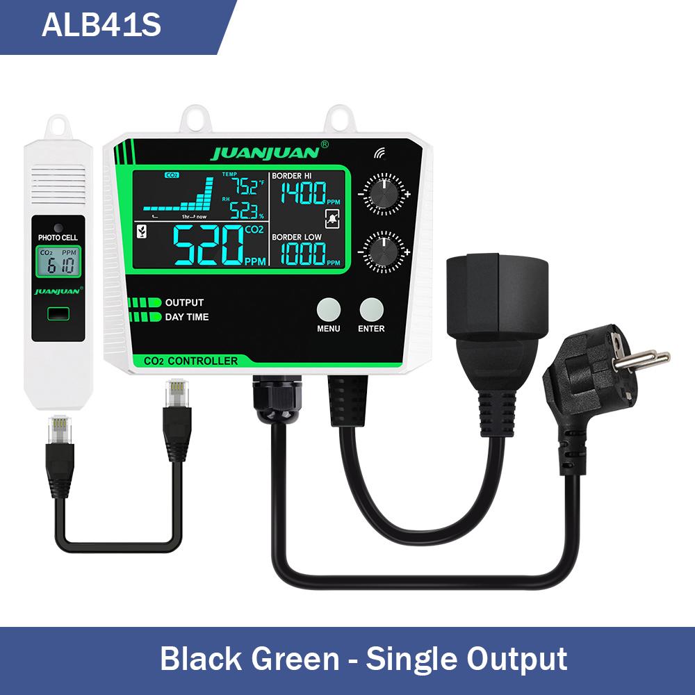 CO2 Detector for Greenhouse CO2 Monitor Controller LCD Digital Carbon Dioxide Controller CO2 Concentration Tester NDIR Sensor