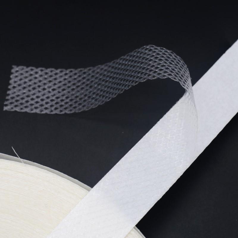 1 рулон, 10/20/30 мм, термоплавкая клейкая сетчатая лента, застежка для одежды, двухсторонняя клейкая лента-флейта, швейные аксессуары «сделай сам», 10 м