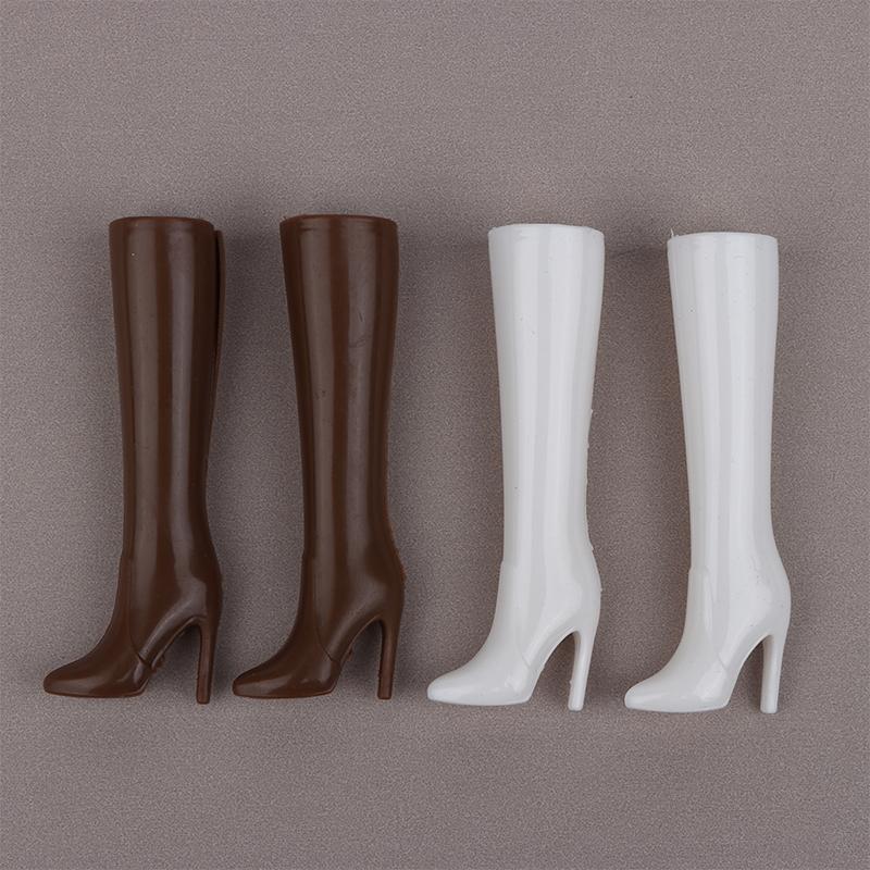 Pointed High Heels for Dolls 5 Pairs Toy Boots Princess Dress Up and Playhouse Fun