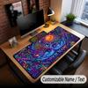 Tree of Life Theme Custom Mouse Pad Personalized With Name Text Customized Desk Mat For Office Home Decor