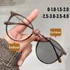 New Trendy Photochromic Myopia Glasses Men Women Near Sight Prescription Eyeglasses Lenses With Diopters Outdoor Sunglasses