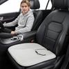 Подогреваемые чехлы на сиденья для автомобилей 12В Электрические USB-перезаряжаемые Дышащие Автоаксессуар Подушка с подогревом на сиденье Для зимнего автомобиля SUV