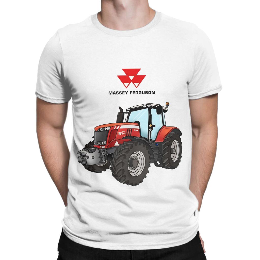 Трактор Massey Ferguson Красный Трактор Новинка Графика 100% Хлопок Футболка Футболки Massey Ferguson Топы Для Унисекса
