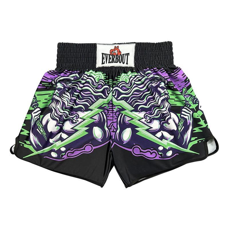 Martial Arts Shorts Men Women Kids Digital Print Muay Thai Boxing MMA Sanda Training Competition Pants