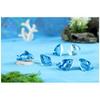 Cute And Playful Resin Shark Miniatures For Fairy Garden Or Aquarium Decorations