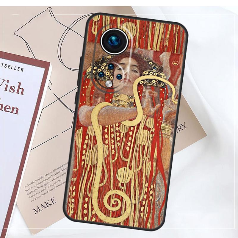 Чехол 'Поцелуй' Густава Климта Для Honor Magic V5 5 6 7 Pro X9a X9b X9c X9d X8a X8b X8c 50 70 90 200 400 Lite Обложка