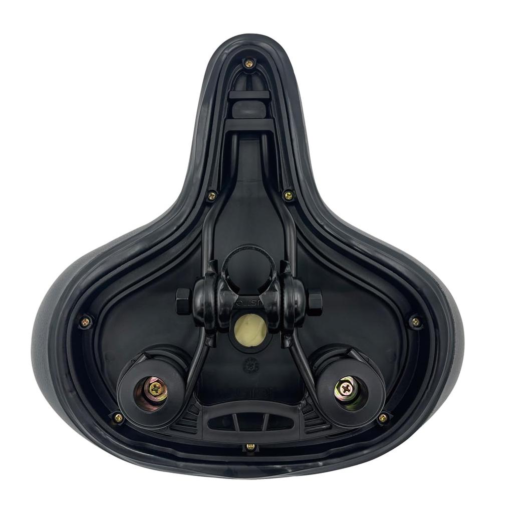 NOGUCHI saddle that is less likely to rub against your thighs when pedaling.
