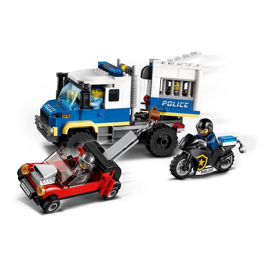 LEGO City Thief Convoy 60276 Toy Block Present Police Detective Vehicle Vehicle Мальчики Девочки Возраст 5+