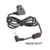 Versatile D-Tap To DC5.5x2.5MM Right Angle Cable Power Cable V-Mount for Bmcc BMPC Camera Power Supplies Accessory