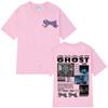 Ghost Skeletour World Tour Горячая Распродажа 2025 Альбом Футболки Мужские Женские С коротким рукавом Свободные Повседневные Оверсайз Харадзюку Панк Футболки