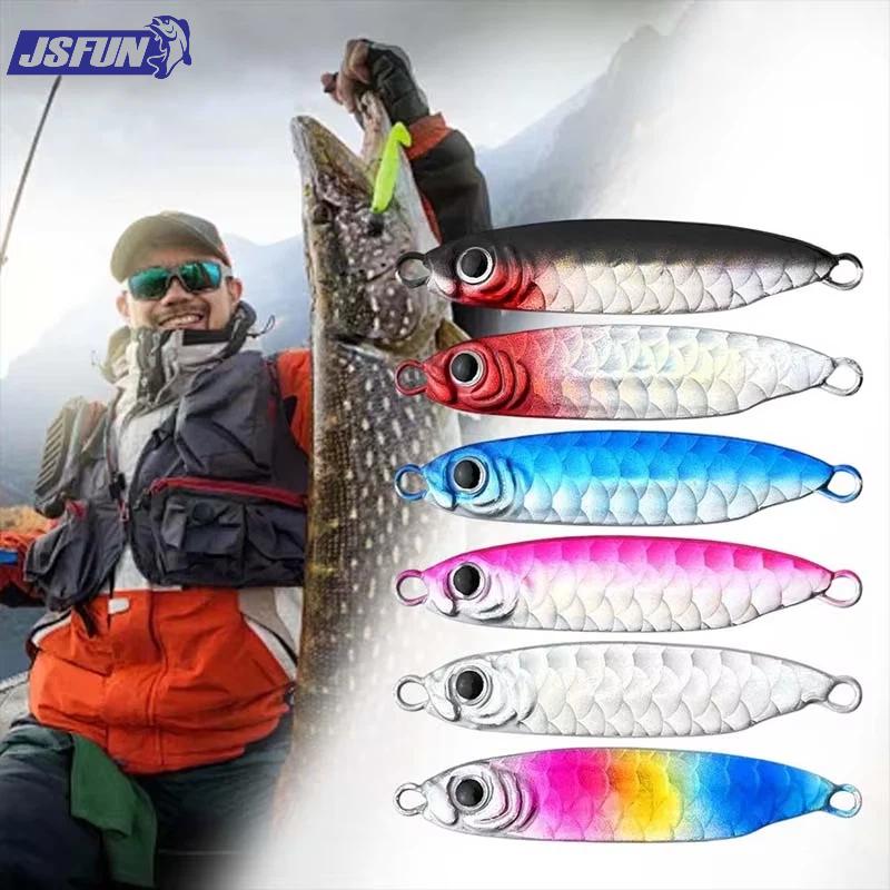 Metal Artificial Hard Bait Fishing Lure 3D Eye Design Colorful Realistic Swimbait Midwater Bait