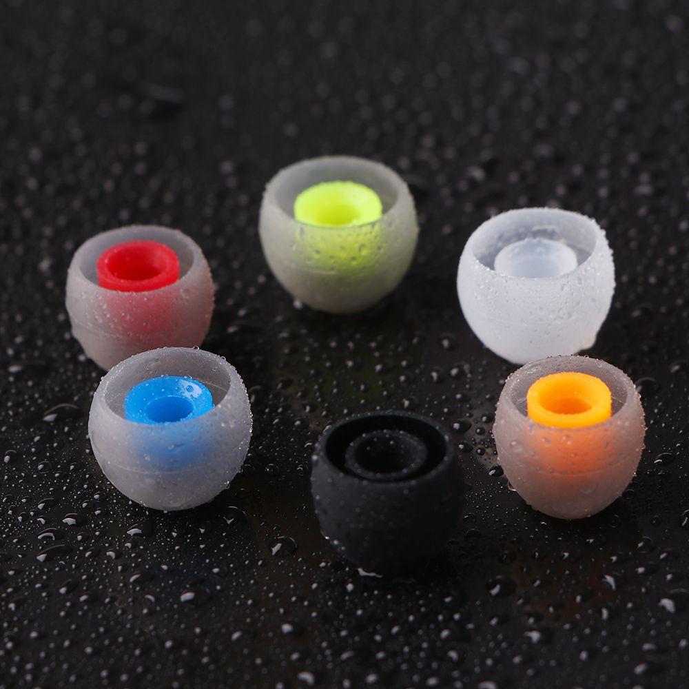 Multiple Color Lightweight Headphone Dual Color Earphone Eartip Cover Earbuds Caps Ear Pads Eartips