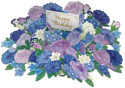 Открытка Sanrio Floral с блестками P1712 (САНРИО) ФА12-0