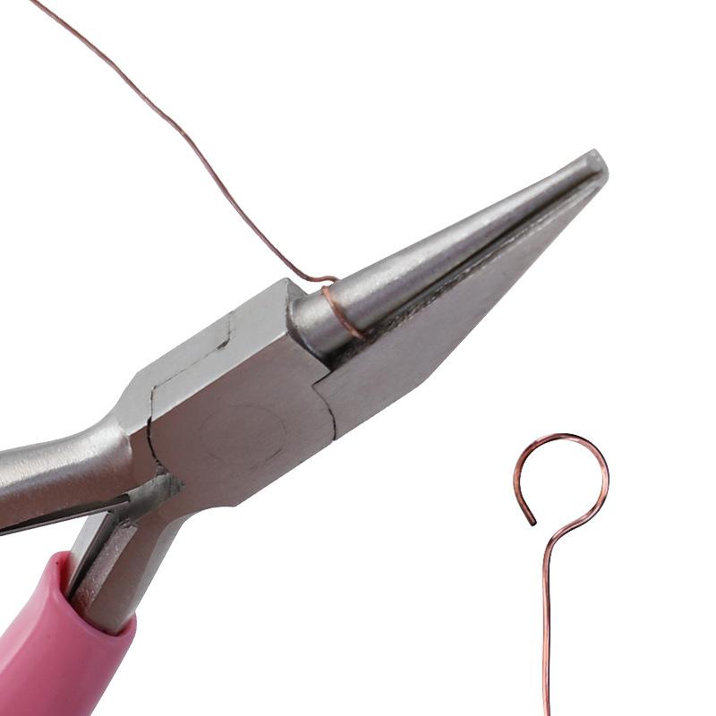 5Inch Round Concave Pliers Wire Looping Pliers Mini Precision Pliers Wire Bending Tools for Jewelry Making Hobby Wholesales