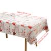 Halloween Decorations Disposable PEVA Tablecloth | Party Supplies for Table Backdrop Banner