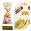 50 шт. Подарочные пакеты «Рамадан Карим» Eid Mubarak Пластиковый пакет для конфет и печенья 2025 Исламское мусульманское украшение для вечеринки Ид аль-Фитр Подарки на Рамадан
