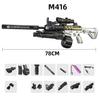 Assault Rifle Electric Burst Gel Bomb Fully Automatic Hand-Operated Kidsren's Toy Gun Launcher Hand-Operated Electric M416