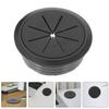 4Pcs Desktop Cable Hole Covers Round Desk Wire Grommets Plastic Cord Hole Plugs Wire Organizer for Office Computer Desk