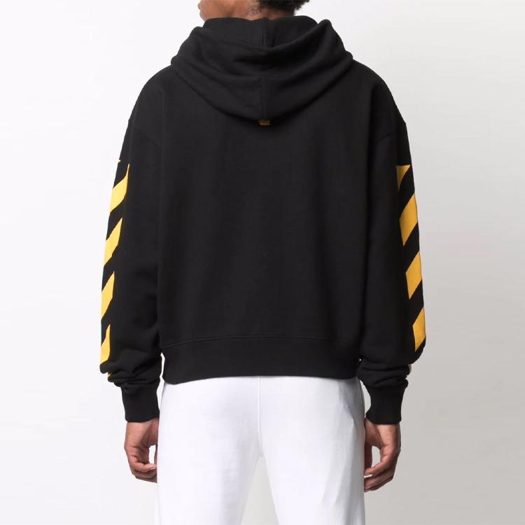 OFF WHITE Толстовка с рисунком Караваджо OMBB037F21FLE0111084