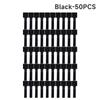 200PCS Self Adhesive On Wall Mounted Desk Reusable T-Type Cable Cord Organizer Nylon Hook Loop Wrap Bundle Data Cable Tie Wire