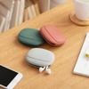 Portable Data Cable Headphone Storage Box Simple Mobile Phone Data Cable Organizing Bag Silicone Storage Box Cute Coin Purse
