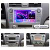 Автомобильное радио 2Din Android 8INCH для Toyota Camry XV40 2006-2011 Carplay мультимедийный плеер стерео автоаудио головное устройство навигация GPS 2+64 ГБ