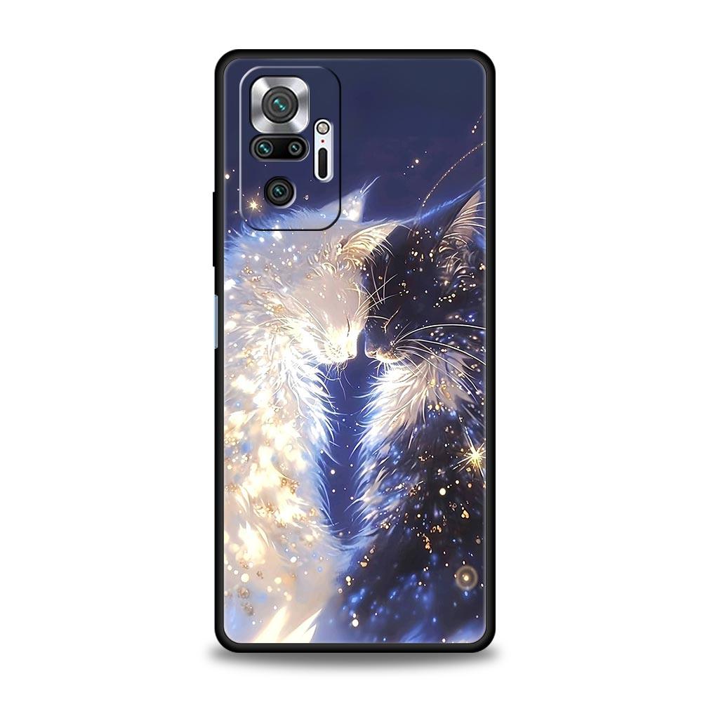 Cartoon Art Phone Case Cover for Redmi 14C 10C Note 15 14 13 12 10 11 K40 Pro Plus 5G Soft TPU Shockproof Shell Fundas Capas Bag