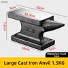 Compact Size Bench Block Anvil Cast Iron Jewelry Making Tool Blacksmith Forge Kit  Metalworking