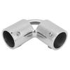 90 Degrees Boat Pipe Connector 22mm 2 Port Hand Rail Fitting Stainless Steel for Marine Yachts