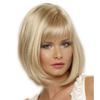 Женские волосы Синтетические смешанные светлые коричневые короткие парики Парики из натуральных волос Термостойкий парик для женщин