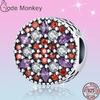 Plata Charms Of Ley 925 Silver Starry Sky Charms Air Balloon Charm Fit Fashion 925 Original Bracelets Pulseira Diy