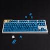 Keycaps for Mechanical Keyboard PBT Profile Cherry 129pcs GMK WoB Blue