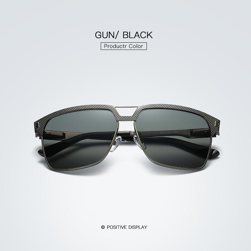 Европейские и американские модные цветные поляризационные солнцезащитные очки для мужчин и женщин Near Point