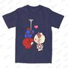Летняя мультяшная хлопковая футболка с принтом Hello Kitty и Человека-паука для женщин и мужчин, с коротким рукавом и круглым вырезом, повседневная модная футболка в стиле харадзюку Y2K