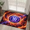 Дизайн Chelsea FC Хрустальный Велюровый Ковер Уютный Не?Нескользящий ковер с принтом для спальни, гостиной, прихожей