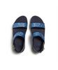 Женские сандалии Fitflop Lulu с блестками, разноцветные, с ремешком на пятке - Космический синий (Ft64K2S22N)