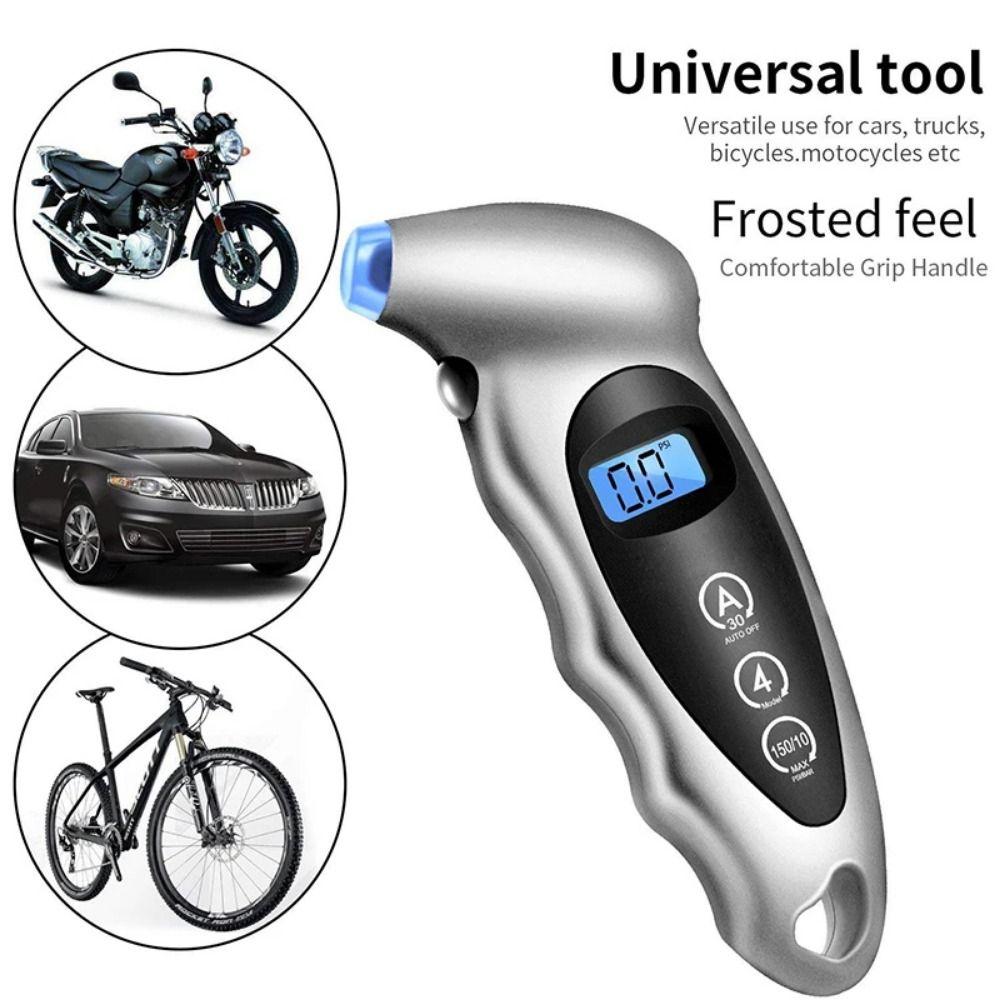 LCD Display Digital Tire Pressure Gauge Electronic Tire Manometer Truck Tire Monitoring