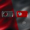 For Hyundai Sonata 9 2015 2016 2017 Glove Box Handle Real Carbon Fiber Sticker Car Interior Accessories