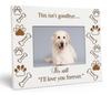 Darling Souvenir Made With Love Engraved Table Top Photo Frame Wooden The Isn't Goodbye . Quotes White Picture Frame