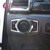 Для Ford Fusion Mondeo 2014 2015 2016 2017 2018 противотуманная фара из нержавеющей стали, лампа регулировки кнопки переключения, крышка панели